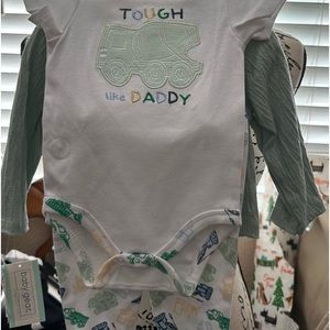 3 piece baby onesie
